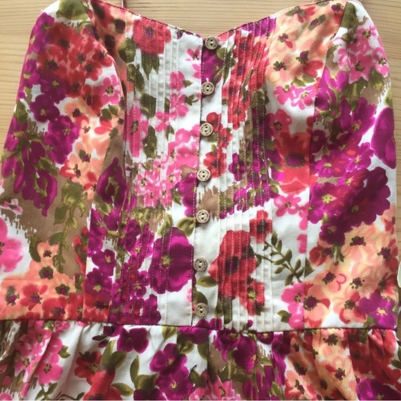 NWT cross back Forever 21 Floral Dress - Picture 4 of 6